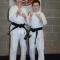 Will and Tristan promoted to Black Belt